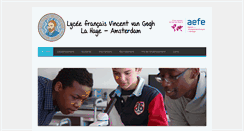 Desktop Screenshot of lyceevangogh.nl